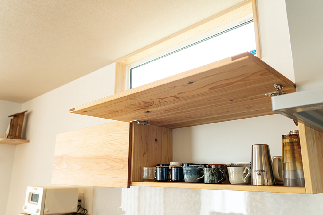 造作家具で使い勝手のいい収納